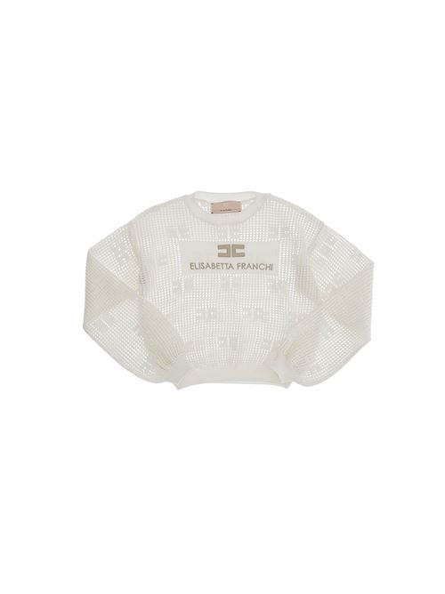 Maglia, bambina, logata. ELISABETTA FRANCHI | EFMA129 C FL001D348